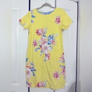 Joules Riviera Print Short Sleeve Dress